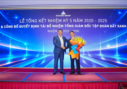 Tập đoàn Đất Xanh tái bổ nhiệm ông Bùi Ngọc Đức giữ chức Tổng Giám đốc giai đoạn 2025 – 2030