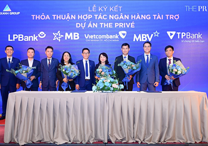 Loạt các ngân hàng sẵn sàng phục vụ khách hàng The Privé