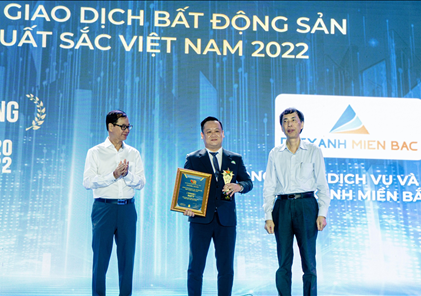 Đất Xanh Miền Bắc nhận “cú đúp” giải thưởng tại Ngày hội môi giới BĐS Việt Nam 2023