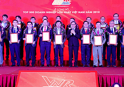 Đất Xanh xuất sắc vào top 10 doanh nhiệp tư nhân lớn nhất Việt Nam  trong lĩnh vực bất động sản năm 2018