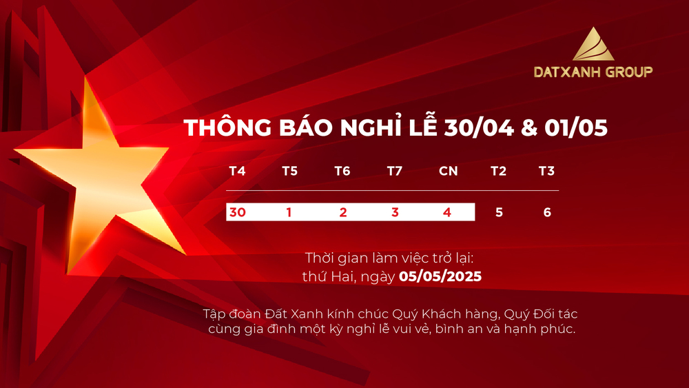 THÔNG BÁO NGHỈ LỄ GIỖ TỔ HÙNG VƯƠNG
